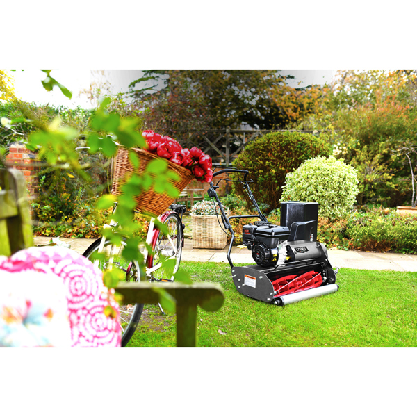 Cobra Fortis 14L 35cm Petrol Cylinder Lawn Mower (Self Propelled)