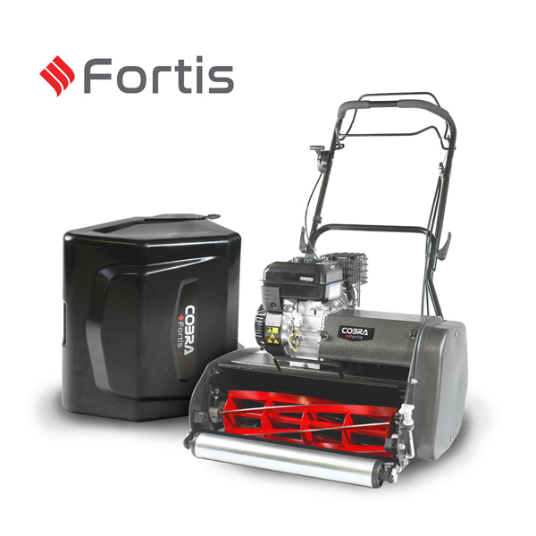 Cobra Fortis 20B 51cm Petrol Cylinder Lawn Mower (Self Propelled)