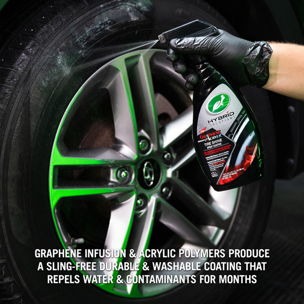 Turtle Wax Hybrid Solutions Graphene Acrylic Tyre Shine Spray Coating (680ml)