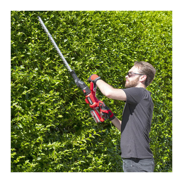 Cobra HT50LRH24V 2-in-1 24v Cordless Hedge Trimmer with Battery & Charger