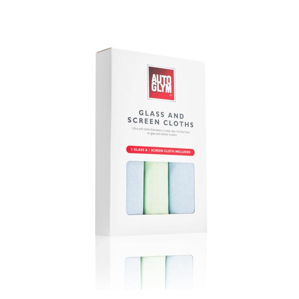 AutoGlym Glass & Screen Cloths (Pack of 3)