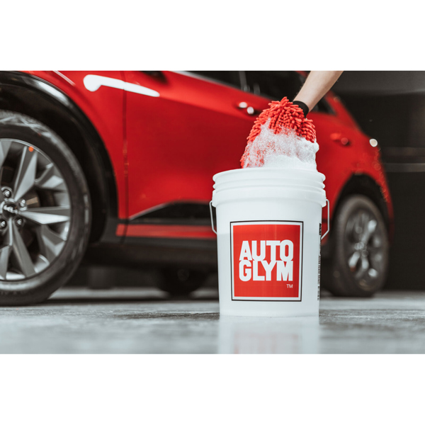 AutoGlym Microfibre Wash Mitt (Red)