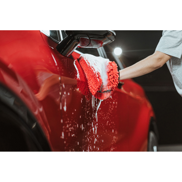 AutoGlym Microfibre Wash Mitt (Red)