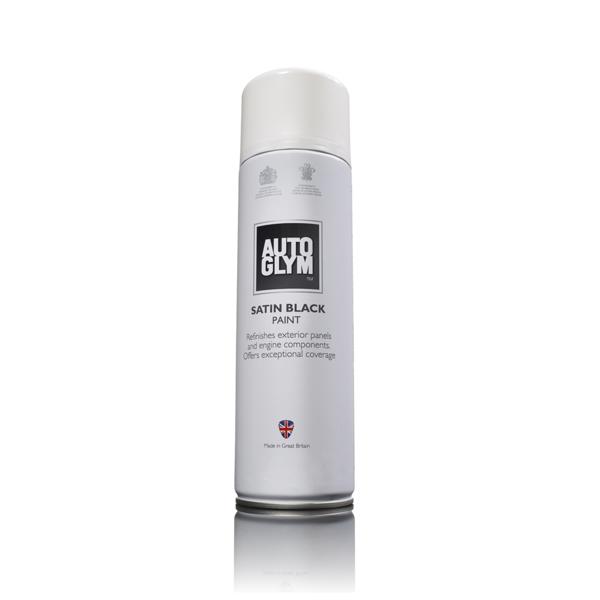 AutoGlym Satin Black Paint (450ml)