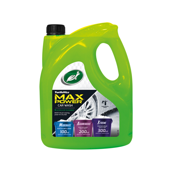 Turtle Wax Max Power Car Shampoo (4 Litre)