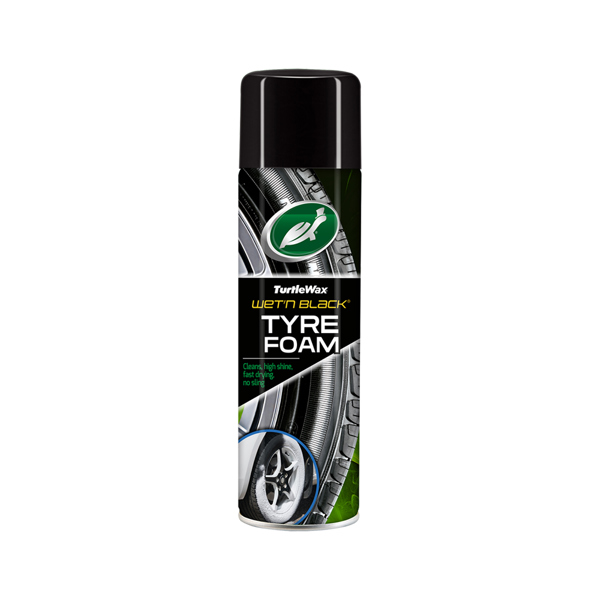 Turtle Wax Wet n Black Tyre Foam (500ml)