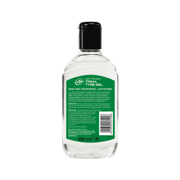 Turtle Wax Wet n Black Tyre Gel (300ml)
