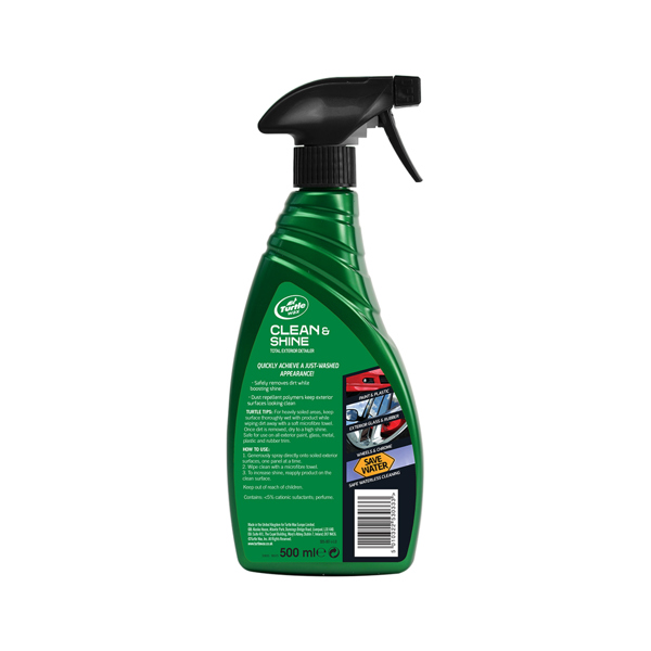 Turtle Wax Clean & Shine Total Exterior Detailer (500ml)