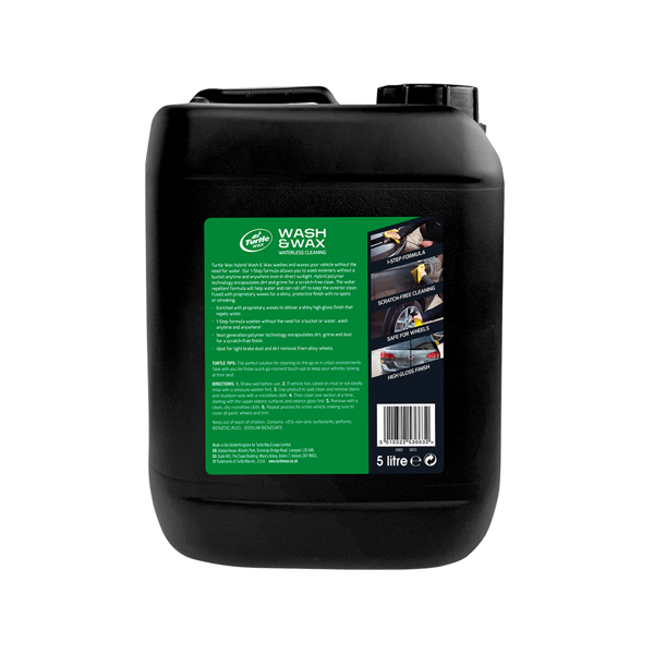 Turtle Wax Waterless Wash & Wax (5 Litre)