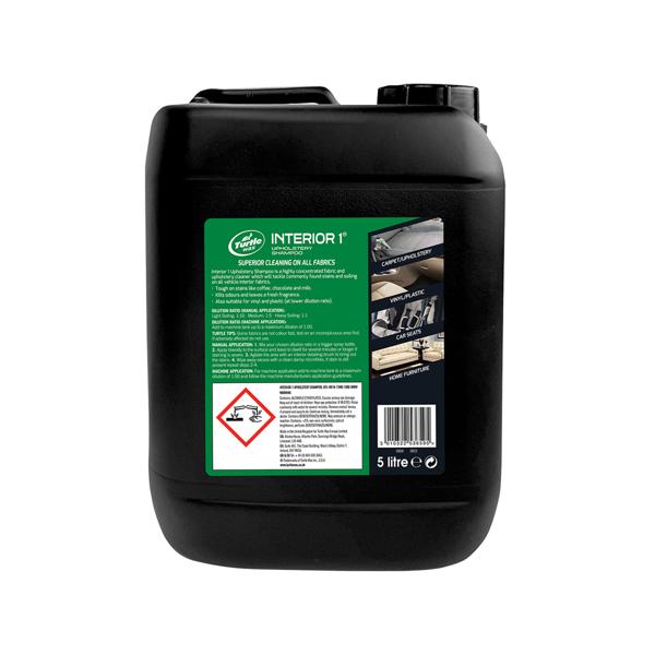 Turtle Wax Interior 1 Upholstery Shampoo (5 Litre)