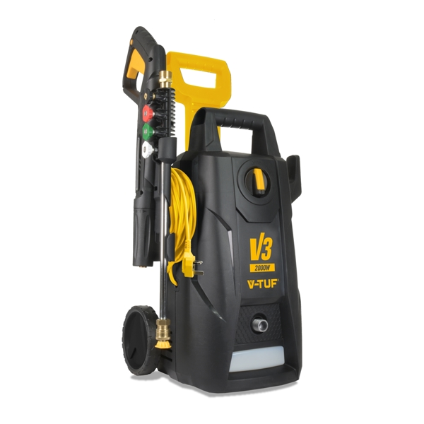 V-TUF V3-240 X2 2175psi 150Bar, 7.5L/min DIY Portable Electric Pressure Washer - Ultimate DIY Property Maintenance KIT