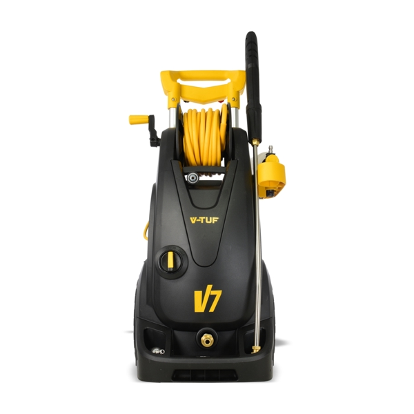 V-TUF V7 240v 195Bar, 7.2L/min Tough DIY Electric Pressure Washer - With Master PRO Patio & Car Cleaner Kit 