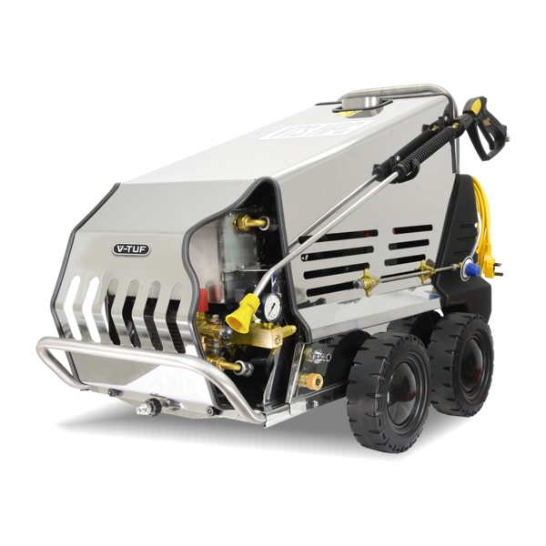 V-TUF RAPID VTS1210HPC XL MOBILE HOT PRESSURE WASHER 240V, 100Bar, 12L/Min - High Temperature
