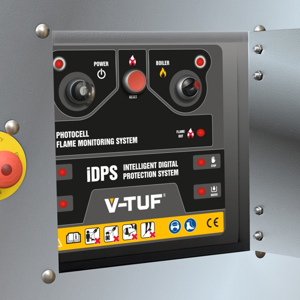 V-TUF RAPID SXL BE- 415V - 15 l/min 200 BAR STATIC HOT PRESSURE WASHER BLACK EDITION Cabinet 