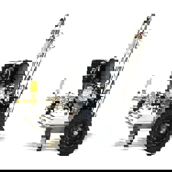 DD130 Industrial 13HP Honda Driven Petrol Pressure Washer - 4350psi, 300Bar (max) , 15 lpm - Stainless Steel Frame 