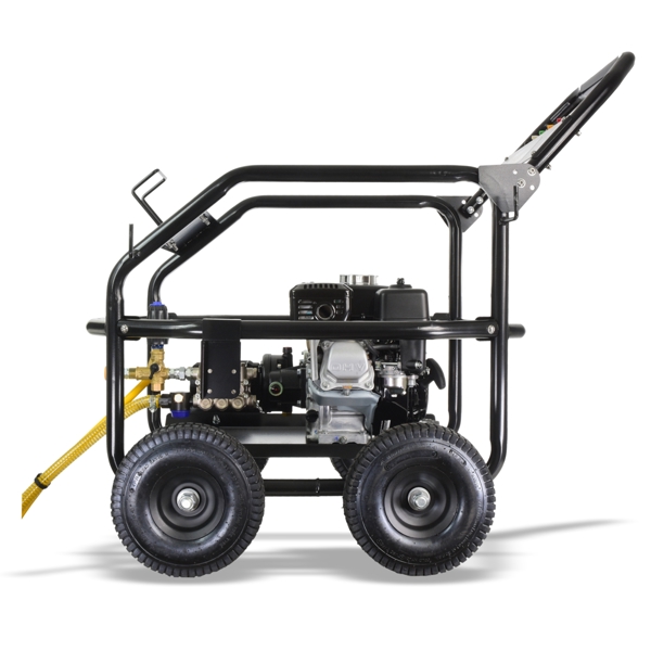 V-TUF GB065RGB 200BAR 12L/MIN HONDA 6.5HP Pressure Washer, Gearbox Pump - Roll Cage Frame & Electric Start 
