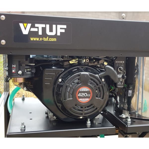 V-TUF RAPID PTR21200 200BAR 21 lpm  PETROL ENGINE STATIC HOT WATER WASHER