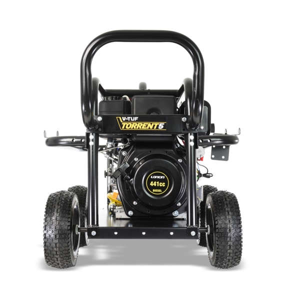 V-TUF TORRENT 5 3000psi, 200bar, 15L/min Industrial 10HP Diesel Pressure Washer - (Electric Key Start)