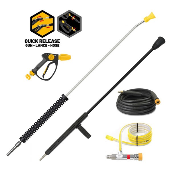 V -TUF tufFOAM & tufGUN KIT RED OPTI V2 - MSQ fittings 