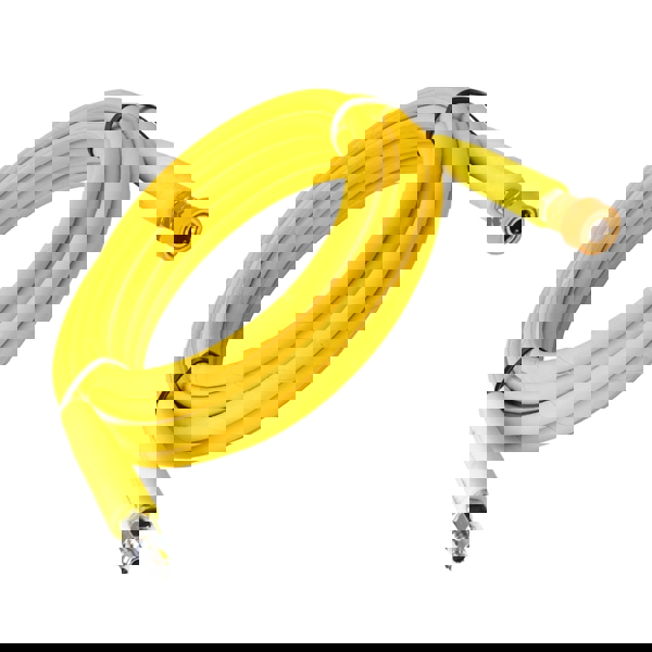 10m 2w 3/8 YELLOW V-TUF HOSE MSQ MALE X MSQ FEMALE & Cuffs - VTY23810UVYY-HD