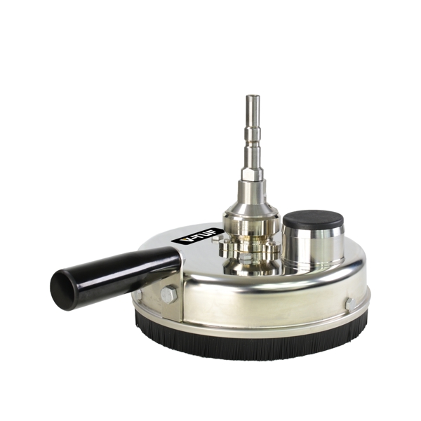 WALL SURFACE CLEANER CLEANER tufTURBO300X 300mm DIAMETER With Handle and 51mm Extraction Port - KTQ Inlet With Jets 