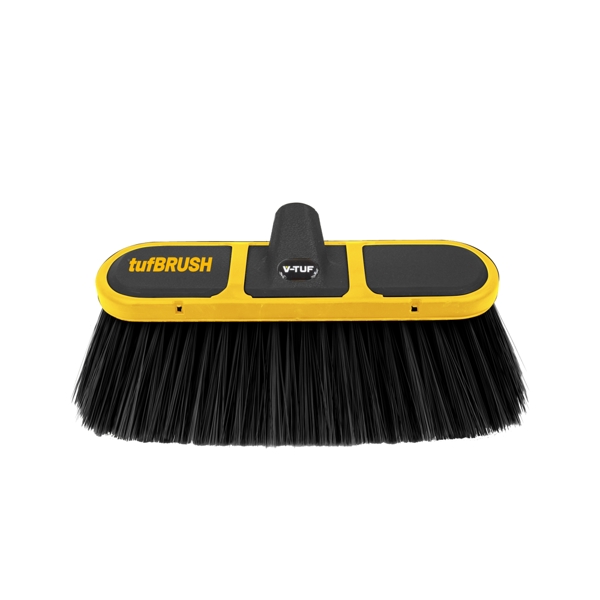 V-TUF tufBRUSH600 SOFT BRISTLE CAR WASH BRUSH BLACK  300mm CLEANING WIDTH 9CM - 1/4