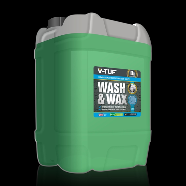 V-TUF 210 LITRE WASH & WAX NON-CAUSTIC - 10x CONCENTRATED