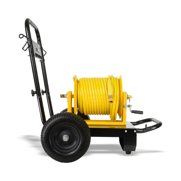 V-TUF Super Series Manual Wind Up Trolly with 50M High Pressure Hose