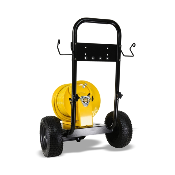 V-TUF Super Series Manual Wind Up Trolly with 50M High Pressure Hose