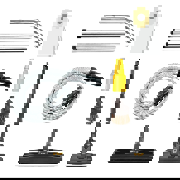 V-TUF RUCKVAC M-Class Rated Cordless Backpack Vacuum Cleaner - Battery Operated & 5M HIGH LEVEL INTERNAL CLEANING KIT 