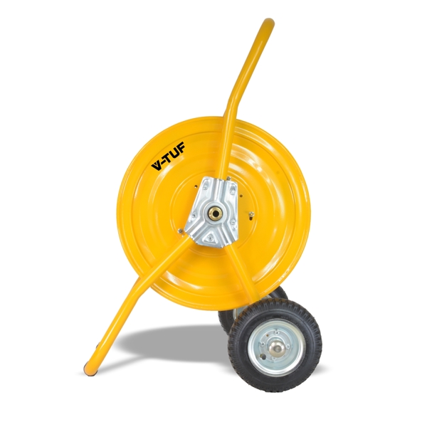 MANUAL WIND - HOSE REEL TROLLEY for 50m 1/2 Hose