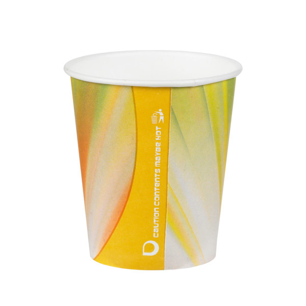 7oz Paper Squat Prism Vending Cups