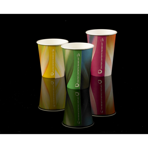 7oz Paper Squat Prism Vending Cups