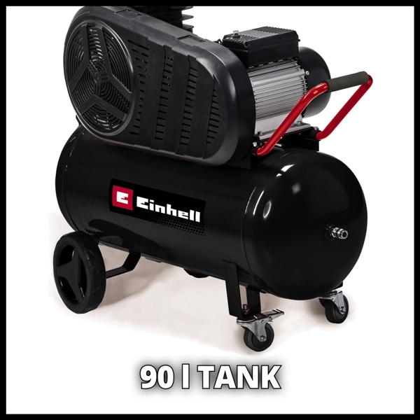 Einhell TE-AC 430/90/10 4HP 90 Litre 10 Bar Oil Compressor