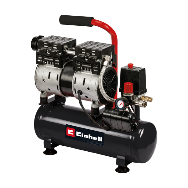 Einhell TC-AC 6 Silent 0.75HP 6 Litre 8 Bar Silent Oil Free Compressor 