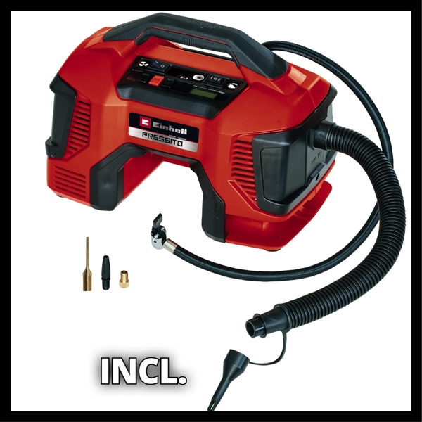 Einhell PRESSITO 18/21 PXC 18V Compressor (mains & battery powered), Body Only  