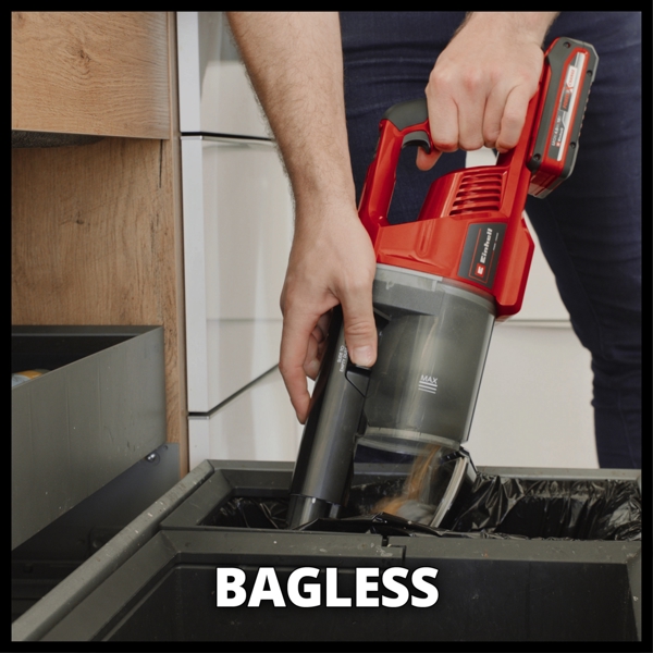 Einhell TE-SV 18 Li Solo PXC 18V Stick Vacuum Cleaner, Body Only   