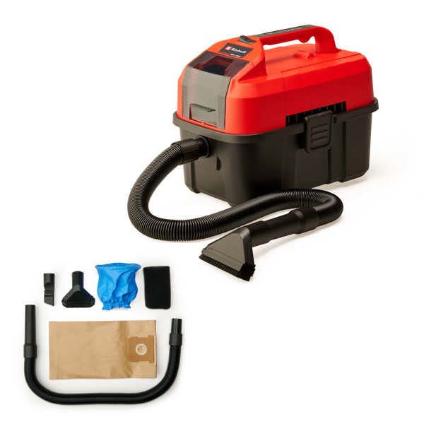 Einhell TE-VC 18/10 Li Solo PXC 18V 10 Litre  Wet & Dry Vac, Body Only  