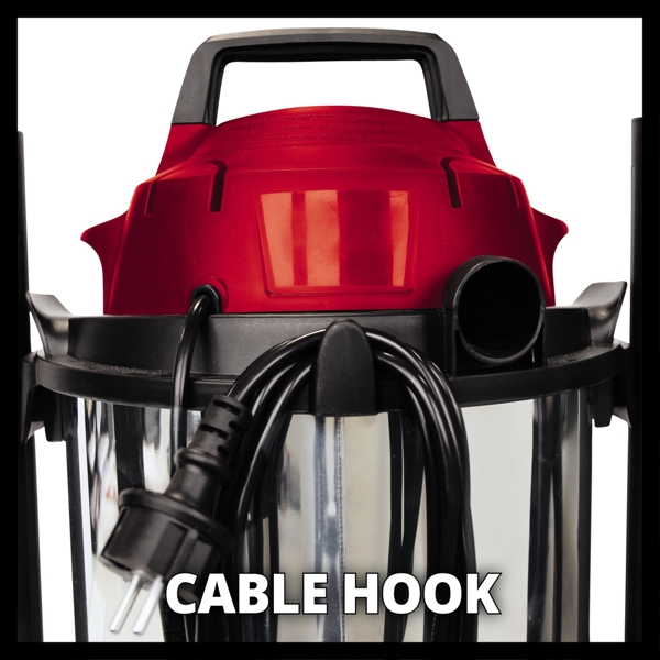 Einhell TC-VC 1815 S 15 Litre Stainless Steel Wet & Dry Vac