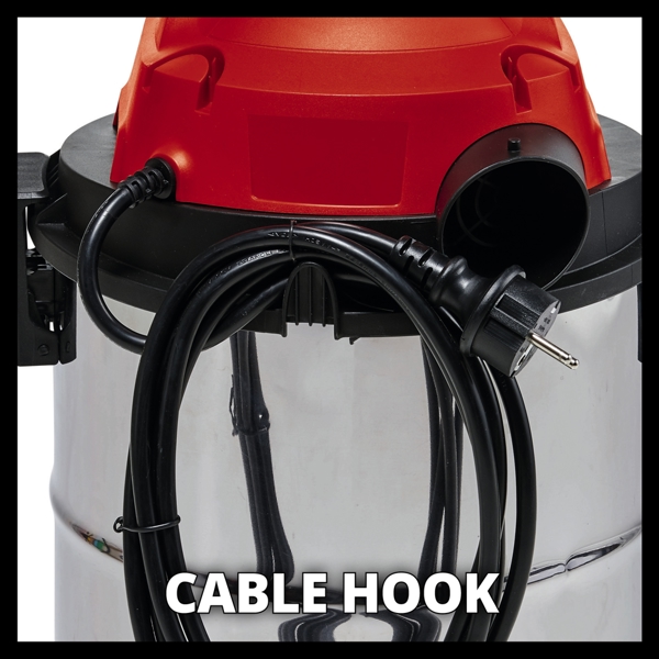 Einhell TC-VC 1820 S 20 Litre Stainless Steel Wet & Dry Vac