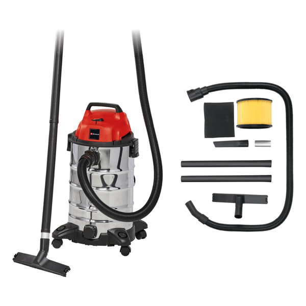 Einhell TC-VC 1930 S 30 Litre Stainless Steel Wet & Dry Vac
