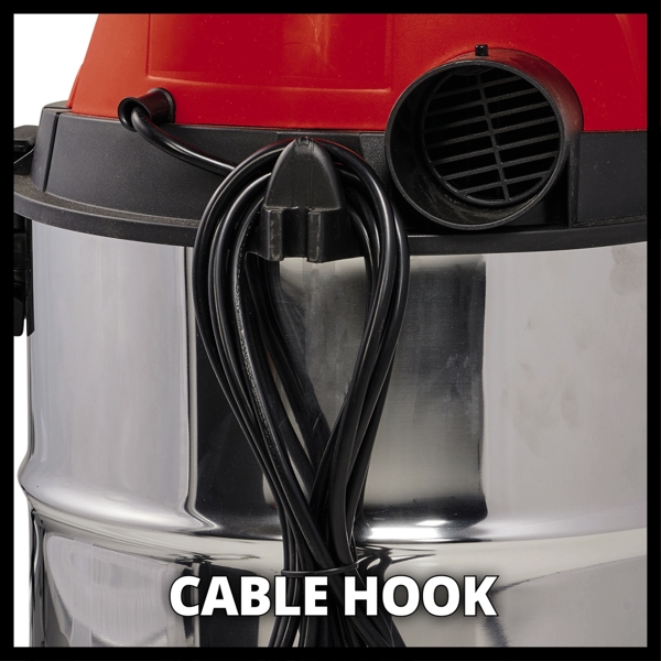 Einhell TC-VC 1930 S 30 Litre Stainless Steel Wet & Dry Vac