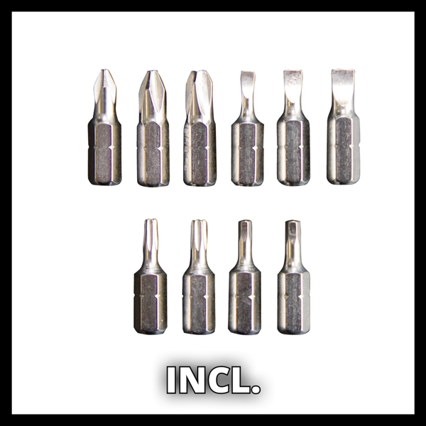 Einhell TE-SD 3,6/1 Li 3.6V Cordless Screwdriver Kit