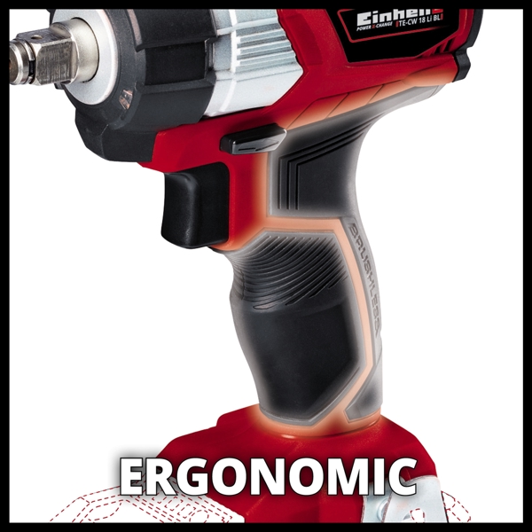 Einhell TE-CW 18 Li BL; Brushless-Solo PXC 18V 215Nm Brushless Impact Wrench, Body Only   