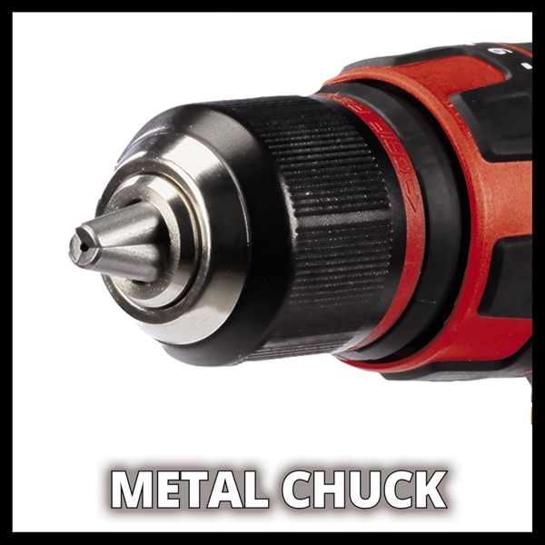 Einhell TE-CD 18/48 Li-I (2x 2.0Ah) PXC 18V Combi Drill Kit 2 x 2Ah batteries