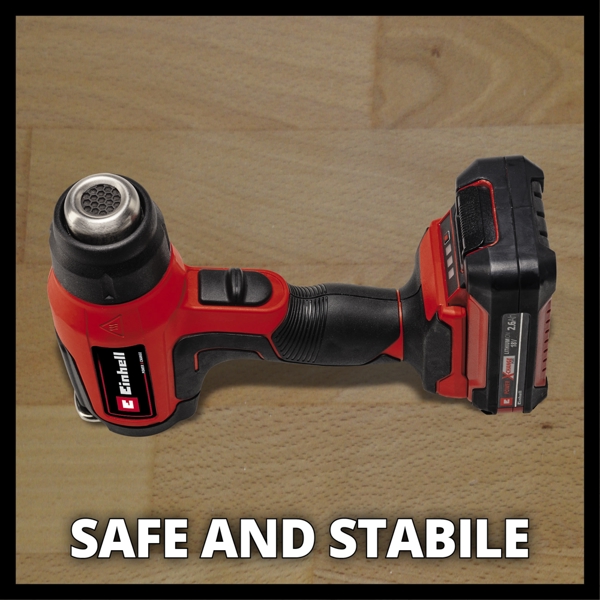 Einhell TE-HA 18 Li-Solo PXC 18V Heat Gun (2 Settings), Body Only  