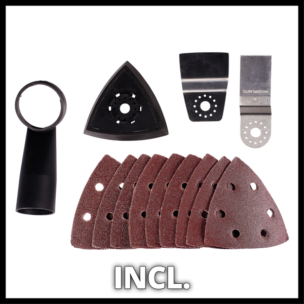 Einhell TC-MG 250 250W Multi Tool Kit 