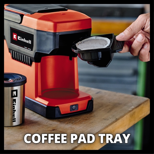 Einhell TE-CF 18 Li-Solo PXC 18V Cordless Coffee Maker, Body Only  