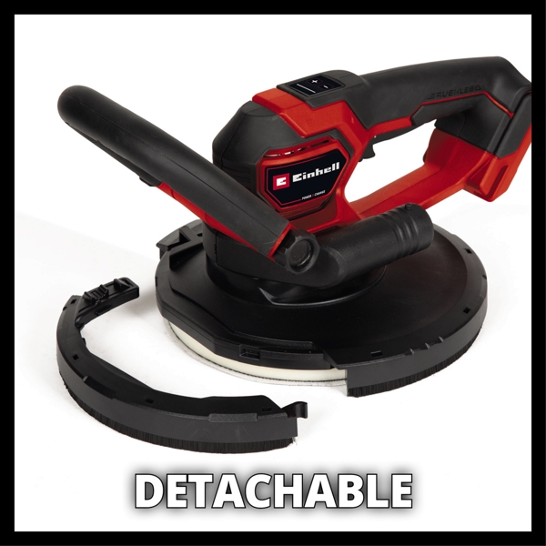 Einhell TP-DWS 18/225 Li BL Solo PXC 18V 225mm Brushless Compact Drywall Polisher, Body Only  