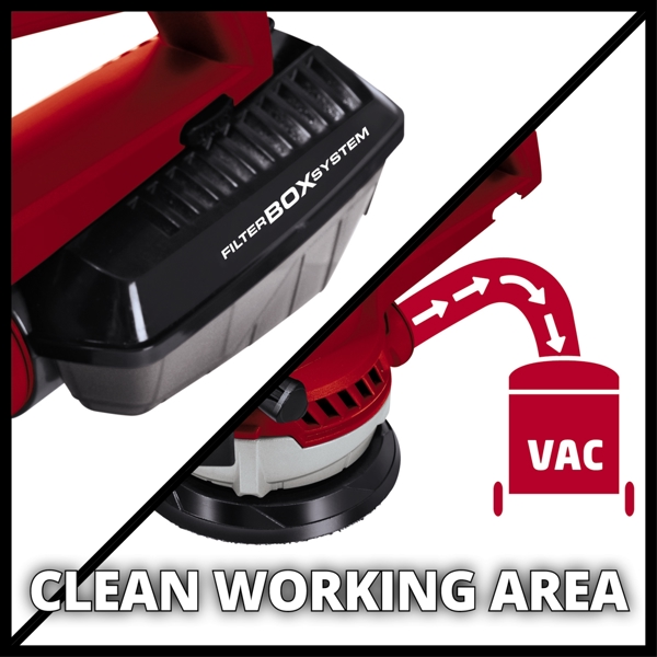 Einhell TE-RS 40 E 400W 125mm Rotating Sander with BMC